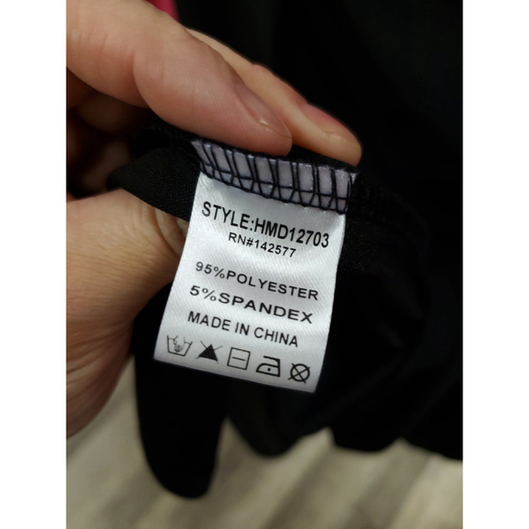 Black Flowy Dress, size 10. - Picture 5 of 5